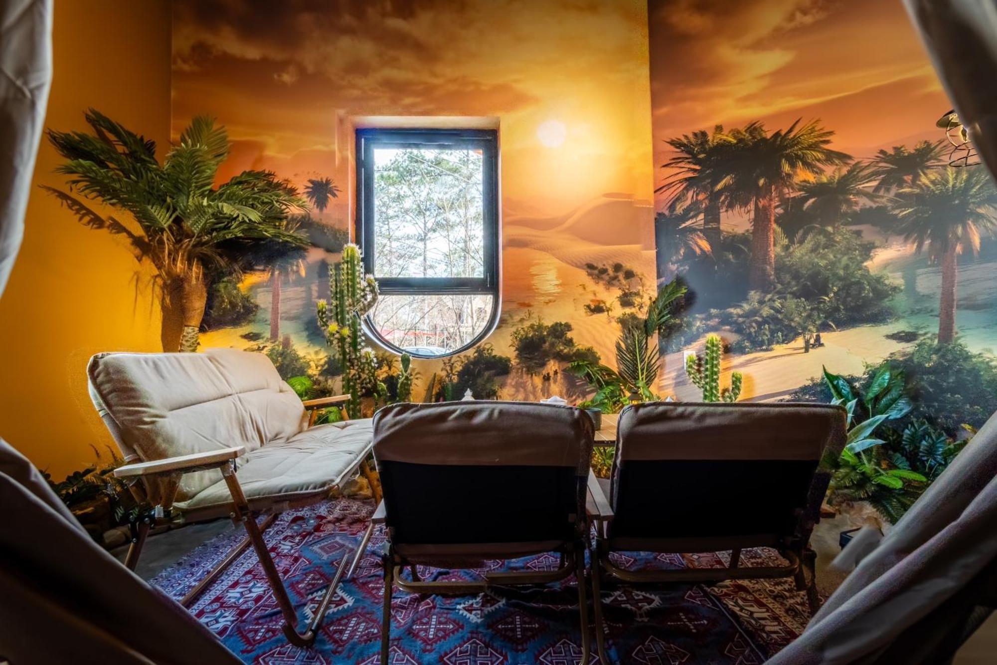 De Vivre Homestay Mang Den Kon Von Kla Esterno foto