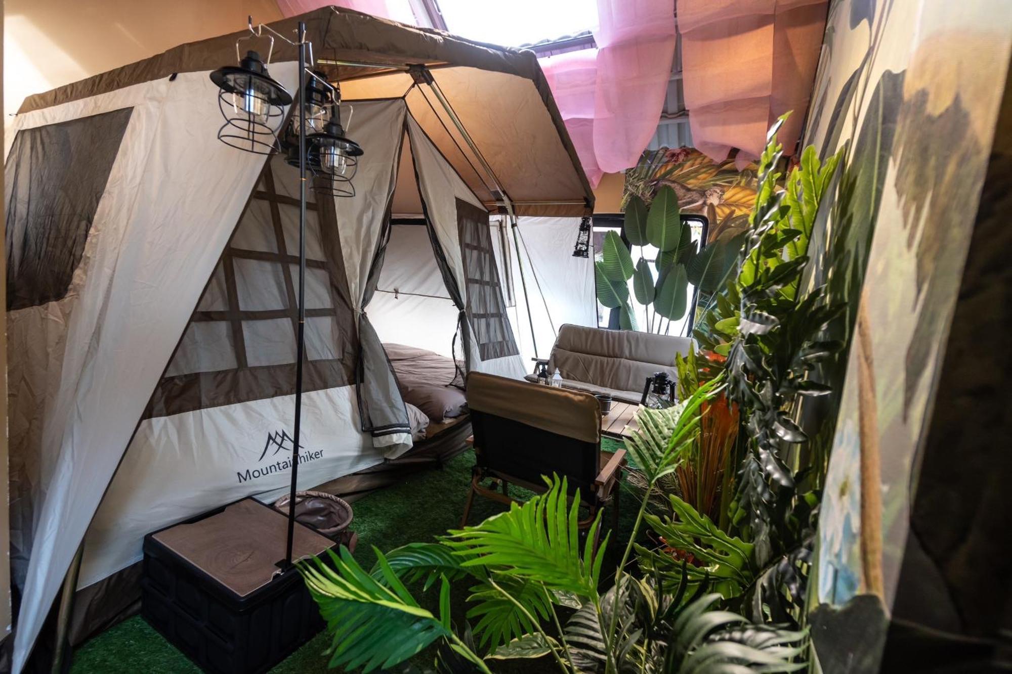 De Vivre Homestay Mang Den Kon Von Kla Esterno foto