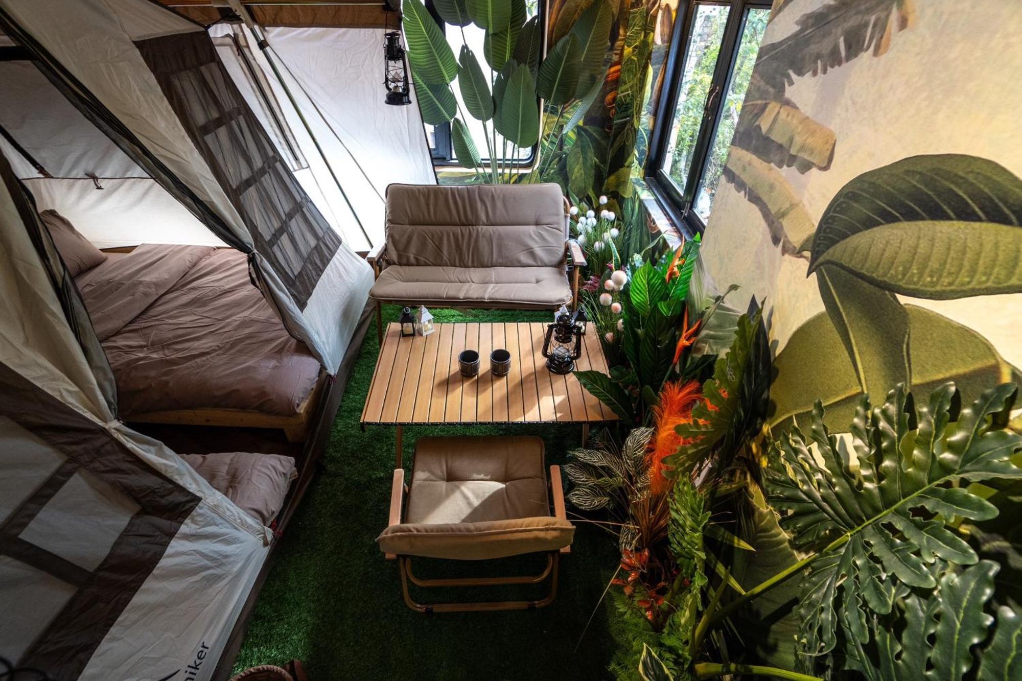 De Vivre Homestay Mang Den Kon Von Kla Esterno foto
