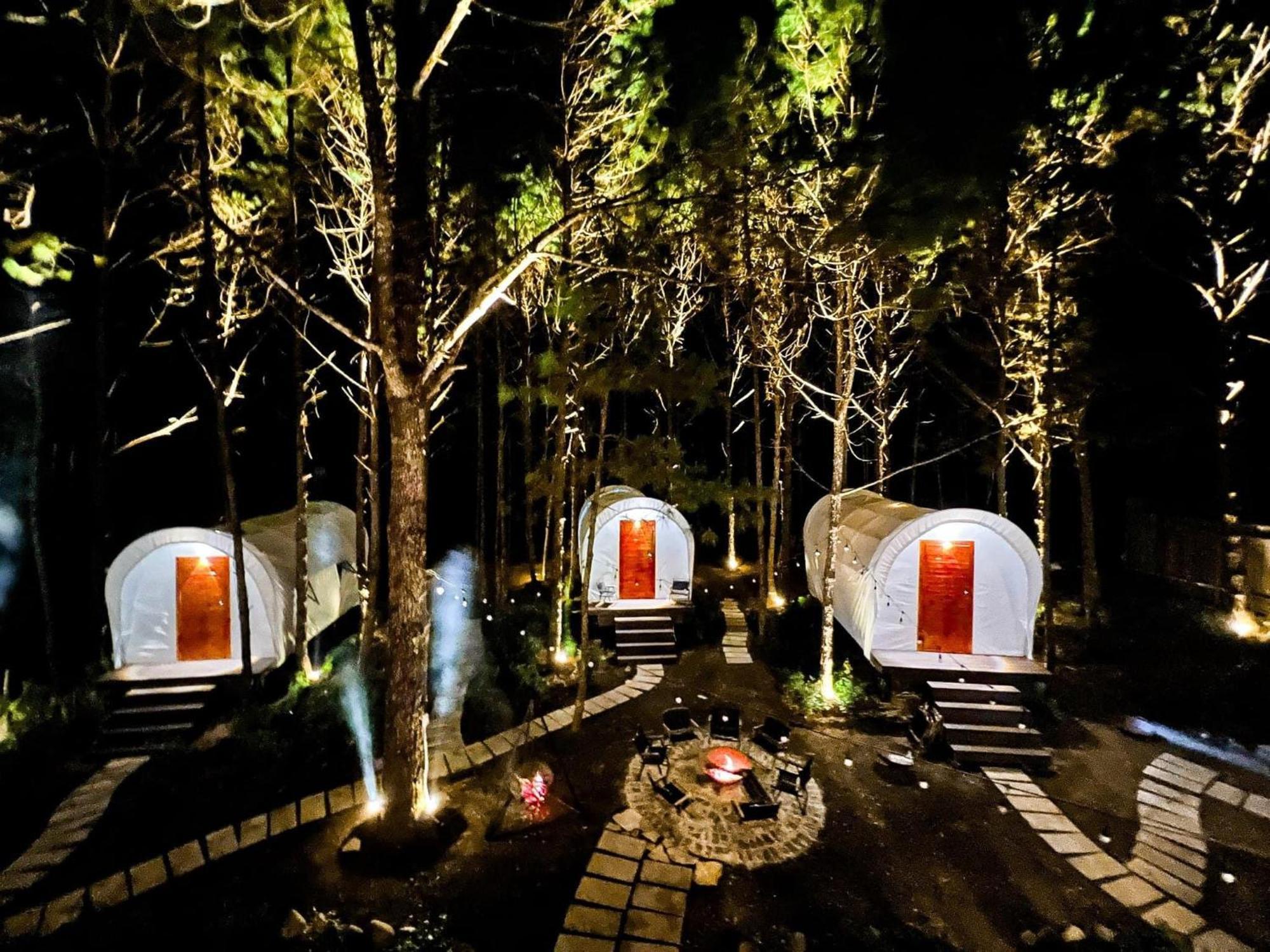 De Vivre Homestay Mang Den Kon Von Kla Esterno foto
