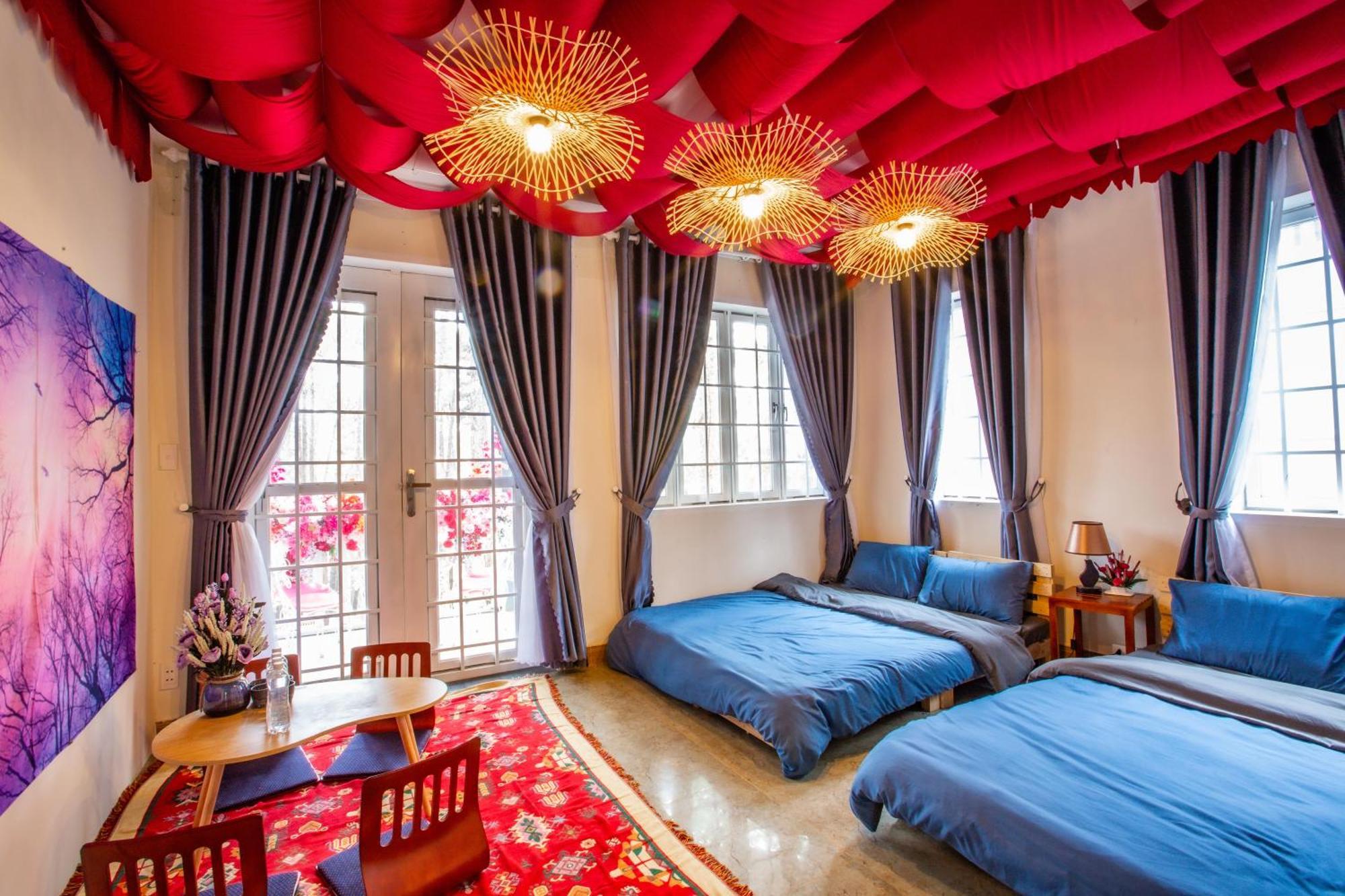 De Vivre Homestay Mang Den Kon Von Kla Esterno foto