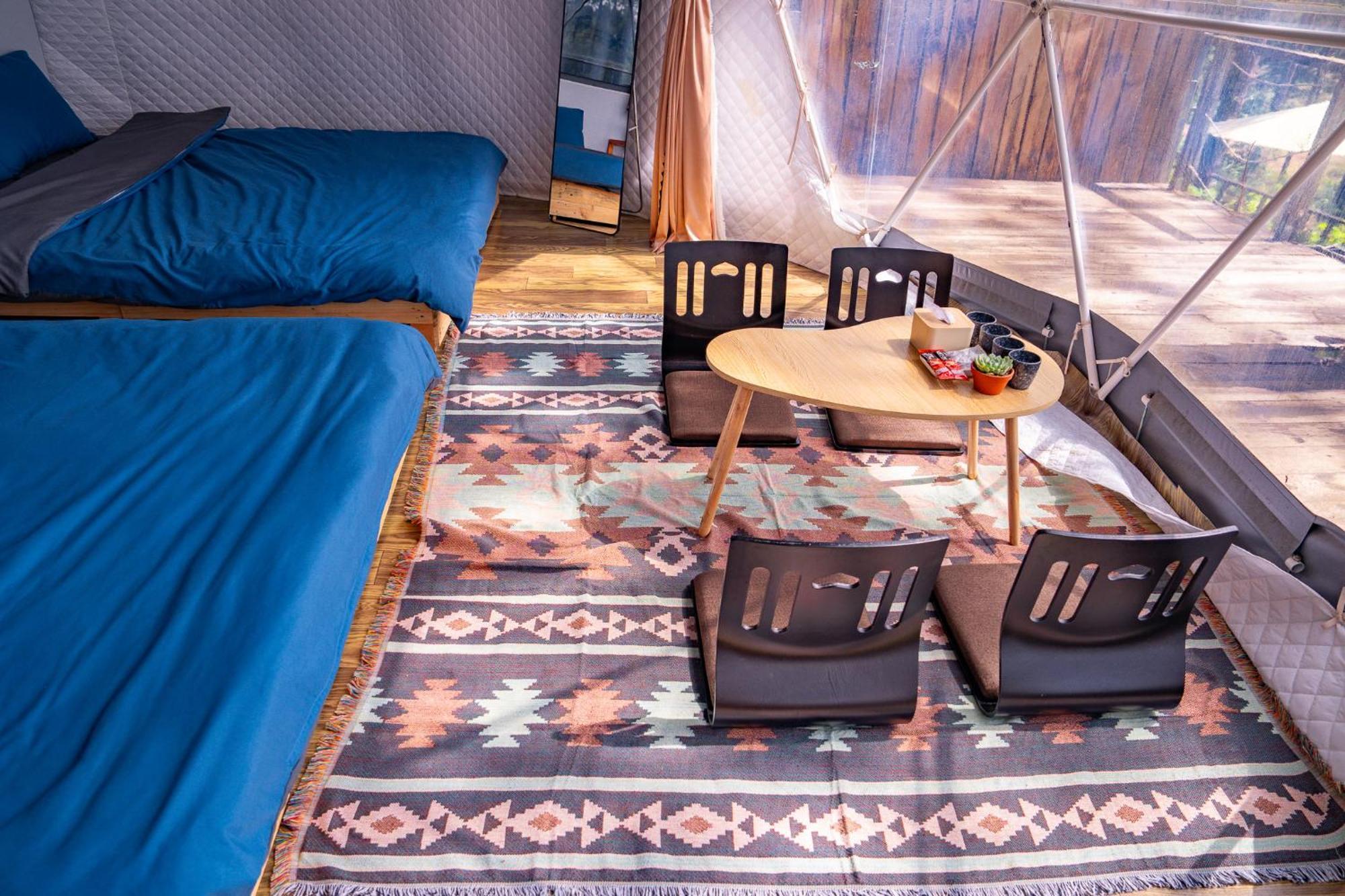 De Vivre Homestay Mang Den Kon Von Kla Esterno foto