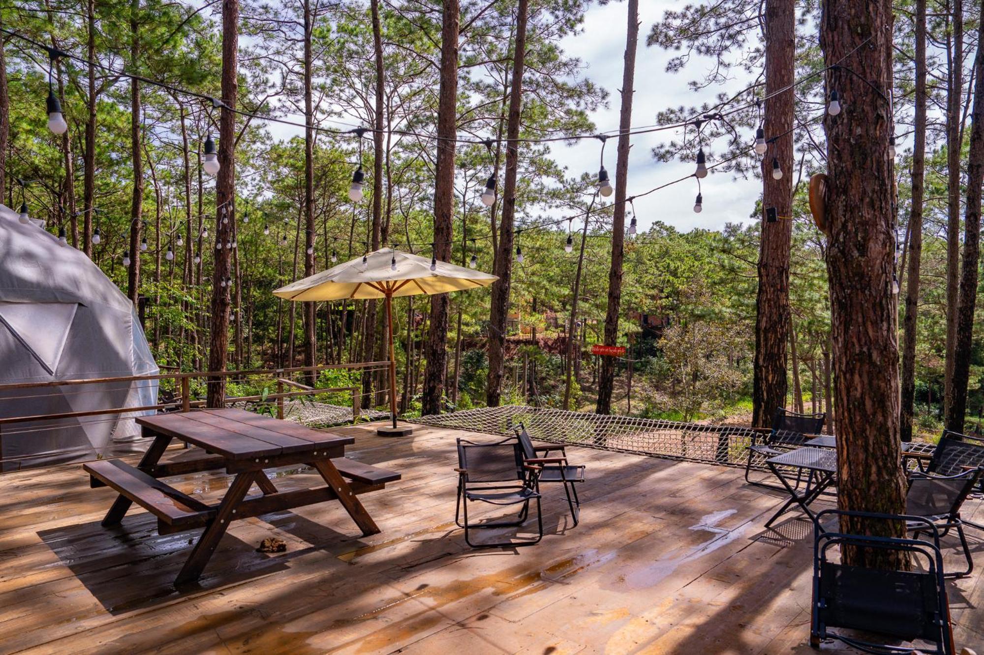 De Vivre Homestay Mang Den Kon Von Kla Esterno foto