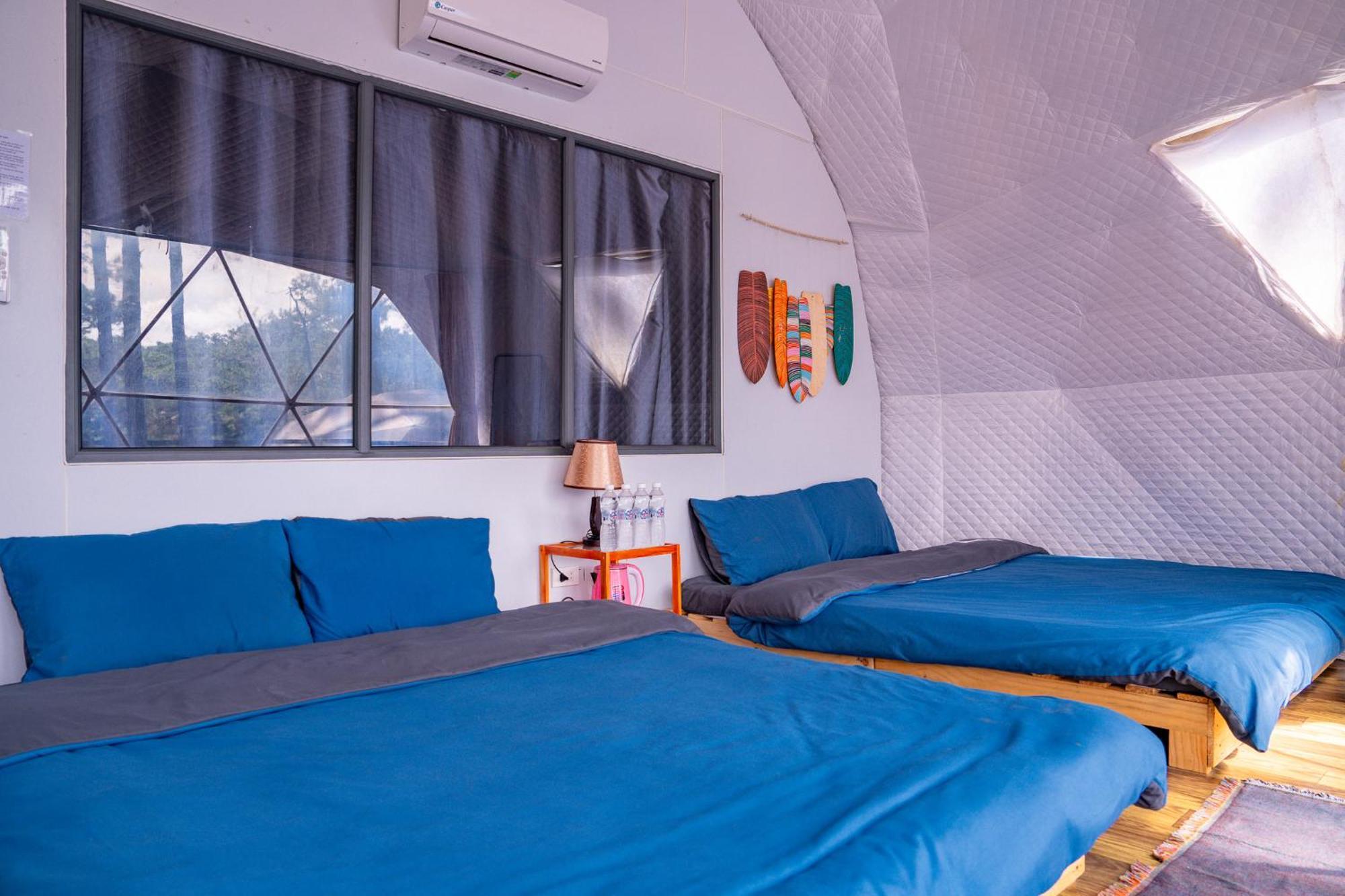 De Vivre Homestay Mang Den Kon Von Kla Esterno foto