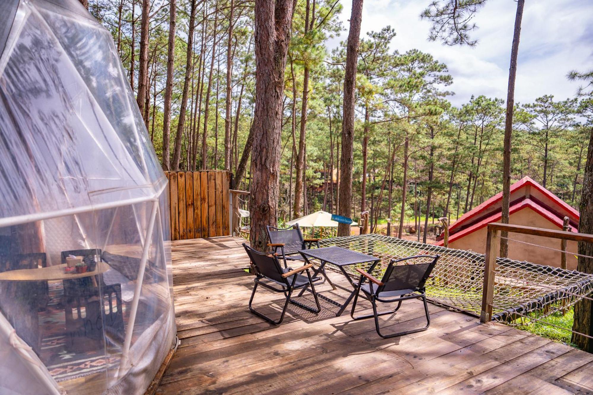 De Vivre Homestay Mang Den Kon Von Kla Esterno foto