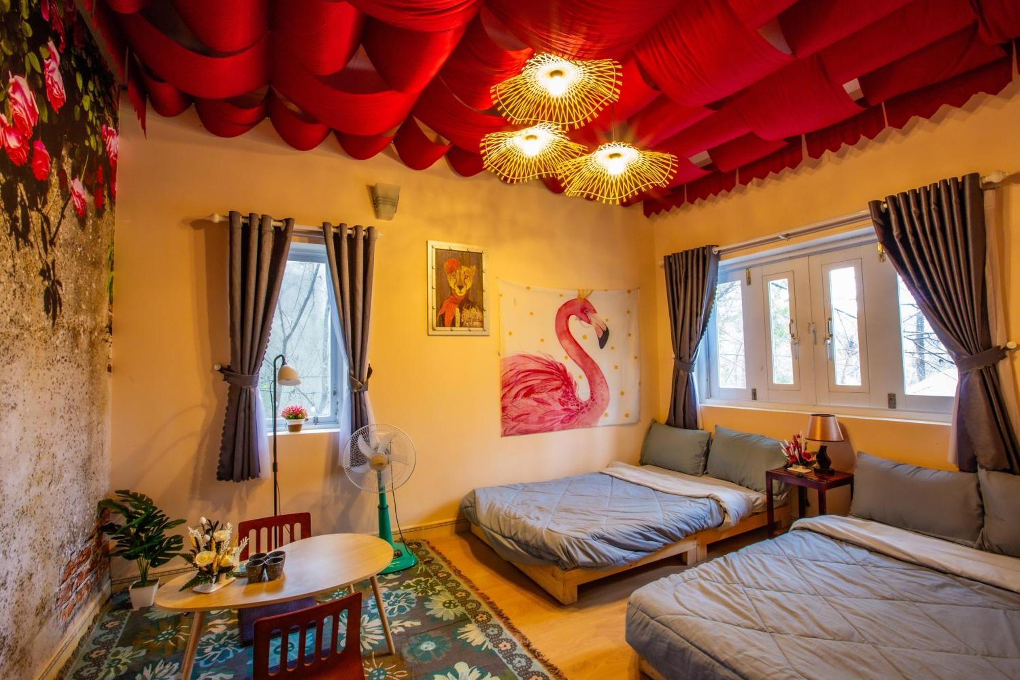 De Vivre Homestay Mang Den Kon Von Kla Esterno foto
