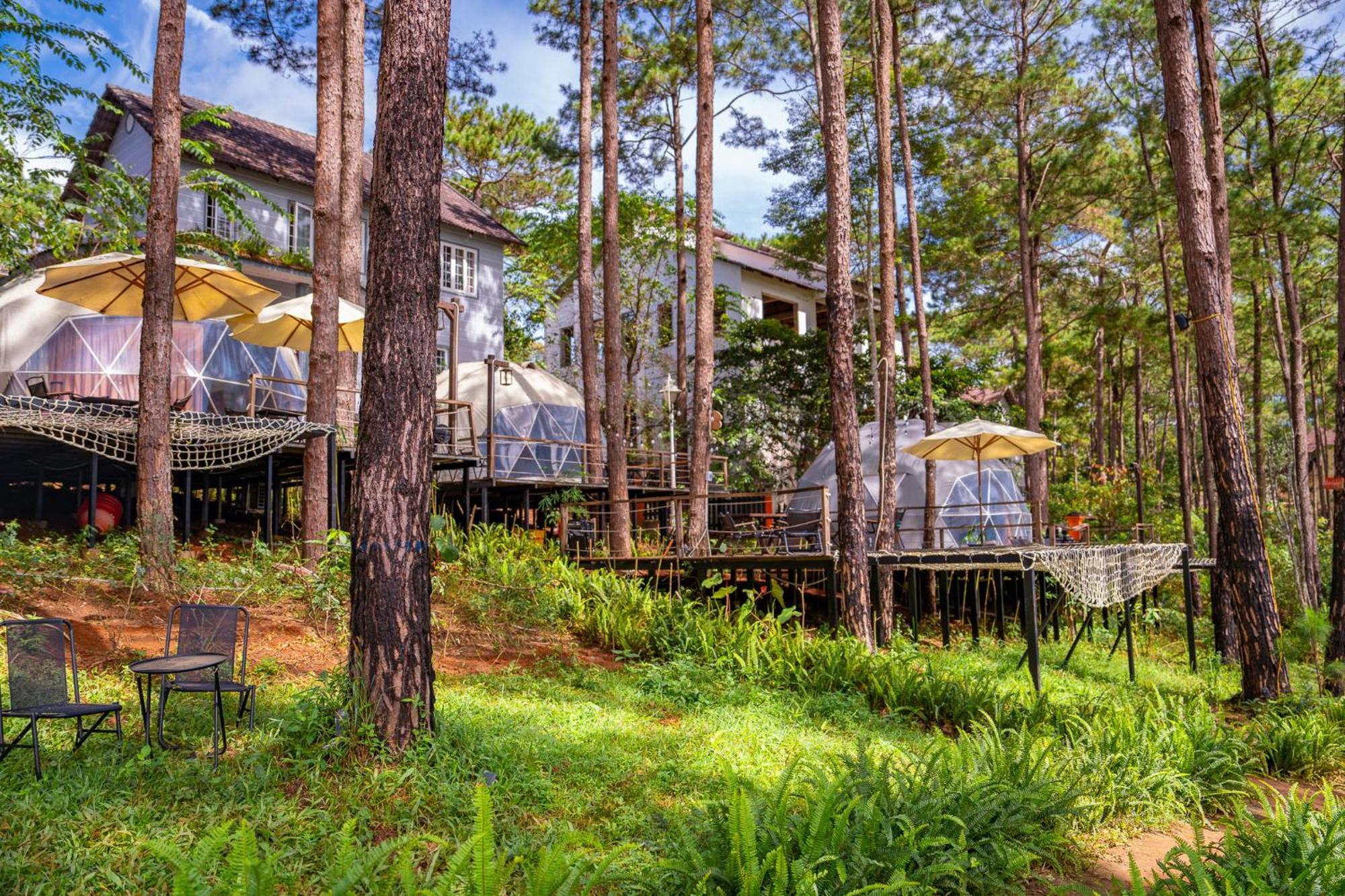 De Vivre Homestay Mang Den Kon Von Kla Esterno foto
